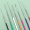 60 Pcs Needle Felting Needles 7 Colors,Wool Felting Supplies in 7 Sizes Needle Felting Tool with Twisted, Cone, Triangular Metal Felting Needles Color Coded Felting Needles for Beginners